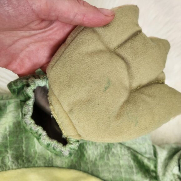 Green Dragon/Dinosaur Plush Toddler Halloween Costume Size 2-3 Yrs - Picture 4 of 14
